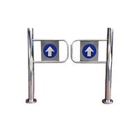 Portillon De Sécurité Pivotant Pour Entrée De Supermarché,Porte Unidirectionnelle À Fermeture Automatique,Barrière De Sécurité,Pour Magasin,Bibliothèque,Supermarché(1.2x1m/3.94x3.28ft)