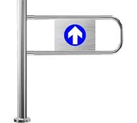 Portillon De Sécurité Pour Entrée De Supermarché, Tourniquet Piéton Unidirectionnel, À Ressort, À Réarmement Automatique, Fonctionnement Silencieux, Pour La Sécurité Des Entrées De Commerces