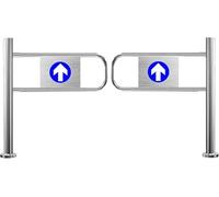 Portillon De Sécurité Pour Entrée De Supermarché, Tourniquet Piéton Unidirectionnel, À Ressort, À Réarmement Automatique, Fonctionnement Silencieux, Pour La Sécurité Des Entrées De Commerces