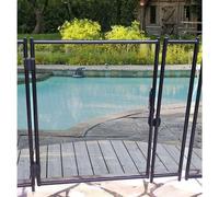 Portillon Easy (démontable) pour barrière Beethoven 16 Blanc / Anodisé alu