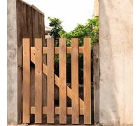 Portillon en bois Douglas simple battant