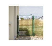 Portillon grillagé Eco l.100 x H.100 cm, vert