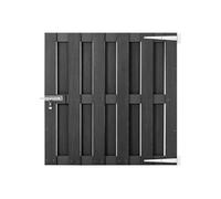 Portillon WPC 100x100 cm Gris