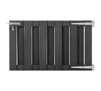 Portillon WPC 100x60 cm Gris