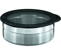 Portion De Conservation Repas Bébé/Enfant, Inox, Isotherme, Conserve Chaud/Froid Aliments, Double Parois, 100% Hermétique, 500 Ml, Light Pink/Night Blue