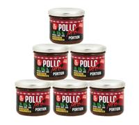 Portion PolloPro - 100% Poitrine de poulet cuite aromatisée BBQ, Prêt à l'emploi 25 g Protéines, Sans Conservateurs, Snack repas Protéiné, Muà Fitness - pack de 6 X 100 g