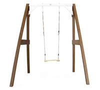 AXI Portique en bois FSC Marron/Blanc avec balançoire enfant – Extérieur/Jardin