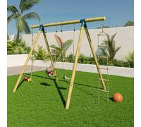 Portique 2,30 m topwood alti 2 - 4 enfants bois TU