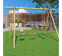 Portique 2,30 m topwood nani 2 - 6 enfants bois TU