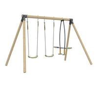 Portique - 2 balançoires en vis-à-vis - SHERWOOD ANÉMONE - TP TOYS