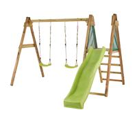 Portique 2 balançoires et toboggan WINDI
