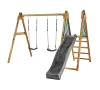 Portique 2 balançoires et toboggan WINDI