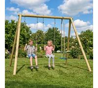 Portique Balançoire 2,30 M Artix Darifou 2 - 4 Enfants Bois TU