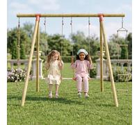 Portique Balançoire 2,30 M Topwood Tila - 4 Enfants Bois TU