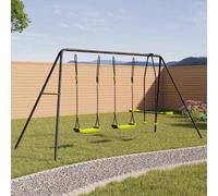 Portique Balançoire 3 Agrès Pour Jardin Extérieur