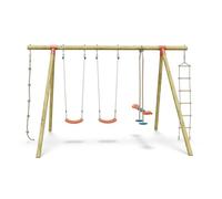 Portique bois 2,30 m Topwood NANI 2 pour 6 enfants