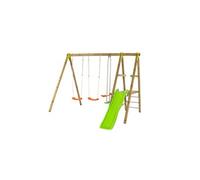 Station de jeux bois 2,30 m Topwood TUTTI - 6 enfants