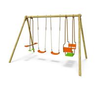 Portique bois Trigano Hali 2,30 m 6 enfants