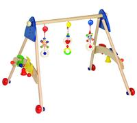 Portique d'activités en bois 3 en1 ( portique d'activités, déambulateur pour app