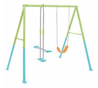 Portique Intex 2 agrès face a face et balançoire couleurs