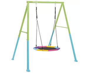 Portique Intex Balançoire nid d'oiseau couleurs