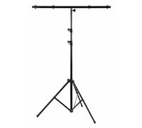Portique Jeu De Lumiere Barre Stand Pied Eclairage Scene Reglable 110-250cm 30kg