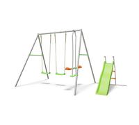 Portique métal 2,20 m axion raphael - 5 enfants gris TU