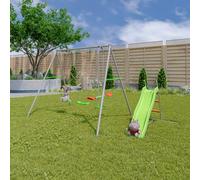 Portique métal 2,20 m axion raphael - 5 enfants gris TU