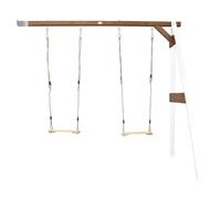 Portique mural 2 balançoire en bois wal