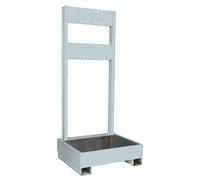 Portique pour 2 enrouleurs avec bac rétention 1 fût - ALGI EQUIPEMENT - 07767100
