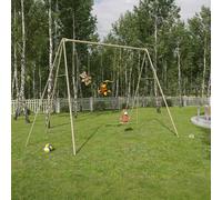 Portique pour les adolescents en métal 3,50 m - baxter 2 - 4 personnes sable TU