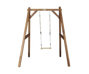 Portique simple brun axi 1 balancoire