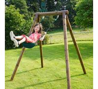 Balançoire en bois traité 1 agrès hanna