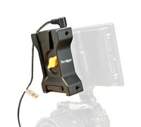 Portkeys BD4 Adaptateur d'alimentation Dummy à Double Sortie pour Moniteur NP-F et V-Mount, Entrée USB-C & DC, 7~16,8 V Pass-Through pour Moniteur de Caméra, Émetteur Vidéo sans Fil