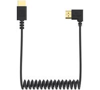 Portkeys Câble HDMI 8K 3,6 mm Cœur en cuivre 48 Gbps Full PIN 8K@60Hz 4K@240Hz HDMI A vers A Spirale pour PS5 Apple TV Projecteur Sony A7SIII Canon C300, (1m Câble)