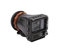 Portkeys LEYE III EVF Viseur Électronique 2,4" Moniteur LCD 1440×900 avec Entrée HDMI 4K, Dioptrie Réglable de +8D à -3D, pour Appareils DSLR et Caméras de Cinéma