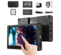 PortKeys LH5C Moniteur de Champ pour caméra à écran Tactile 5,4", 800 nits avec entrée HDMI 3D LUT 4K, niveleur de Couleurs à 360°, contrôle de caméra Filaire pour Sony, Canon, Nikon, Fujifilm, etc