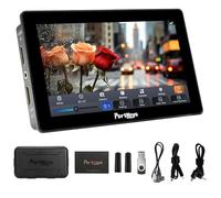Portkeys LH5P II Moniteur Caméra 5.5" Touch-to-Focus Écran Tactile 2000nit HDMI 4K Entrée/Sortie, pour FX3 A7S III, R5 Mark II R6 Mark II, GH6 S5 II, Z8 Z9, Moniteur Terrain DSLR