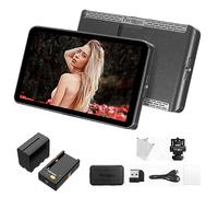 Portkeys LH7P 7 Pouces Moniteur de caméra + Batterie, Moniteur à écran Tactile IPS Haute luminosité 1000nit 1920 x 1080, avec Module sans Fil intégré pour appareils Photo Reflex numériques (Noir)