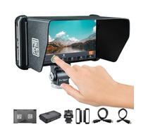 Portkeys PT5 II Moniteur Caméra 5" Écran Tactile MOVNORM OS 4K HDMI in/Out avec 3D LUT Luma/RGB Waveform Moniteur Video Assist Full HD pour Appareils Photo Reflex et Hybride