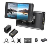 Portkeys PT6 5,2 Pouces Moniteur de caméra DSLR + Batterie, écran Tactile 3D LUT 4K HDMI 1920 * 1080 moniteurs avec Cadre de Pointe, Protection Filaire pour la Diffusion en Direct, etc.