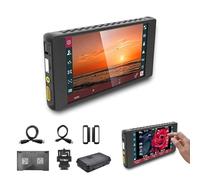 Portkeys PT6 DCI-P3 IPS Écran Tactile 5,2'' Moniteur de Champ sur caméra avec Sortie HDMI 1080P 60, entrée 4K HDMI 30p, Sortie LUT 3D, Cadre de crête, recadrage d'image, Effet d'étirement (Vertical)