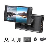 Portkeys PT6 Moniteur de caméra DSLR 5,2 Pouces, écran Tactile 3D LUT 4K HDMI 1920 * 1080 avec Cadre de Pointe, Protection Filaire, Fonction de recadrage d'image