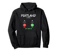 Portland Appelle et Je Dois partir en Voyage en Oregon Sweat à Capuche