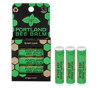 Portland Bee Balm Baume à lèvres fait main à base de cire d'abeille Menthe Oregon