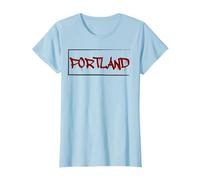 Portland City Graffiti Skater streetwear T-Shirt