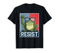 Portland Frog Resist Protest on NO Kings Day T-Shirt