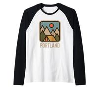 Portland Maine Nature Vacation New England Souvenir Manche Raglan