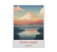 Portland Oregon，Bricolage 1000 Pièces Jigsaw Puzzles Éducatif Intellectuel Jouet De Décompression Amusant Jeu De Famille pour Enfants（75x50cm）-IA81