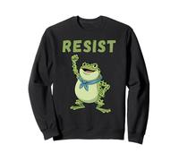 Portland Resist Frog, résistance Pacifique, Manifestation Contre Les Grenouilles 2025 Sweatshirt